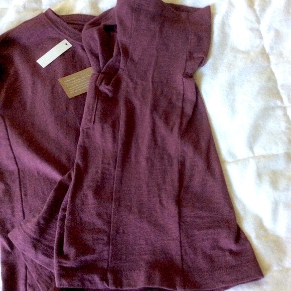 NWT Madewell Garment-Dyed Relaxed Fit Top Sz S - Picture 5 of 10
